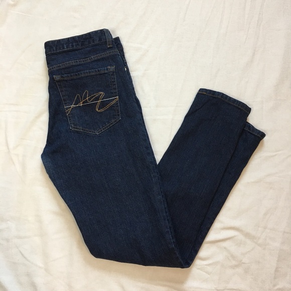 Y2K Rhinestone Accented Metro 7 Jeans, 6 - Picture 4 of 8